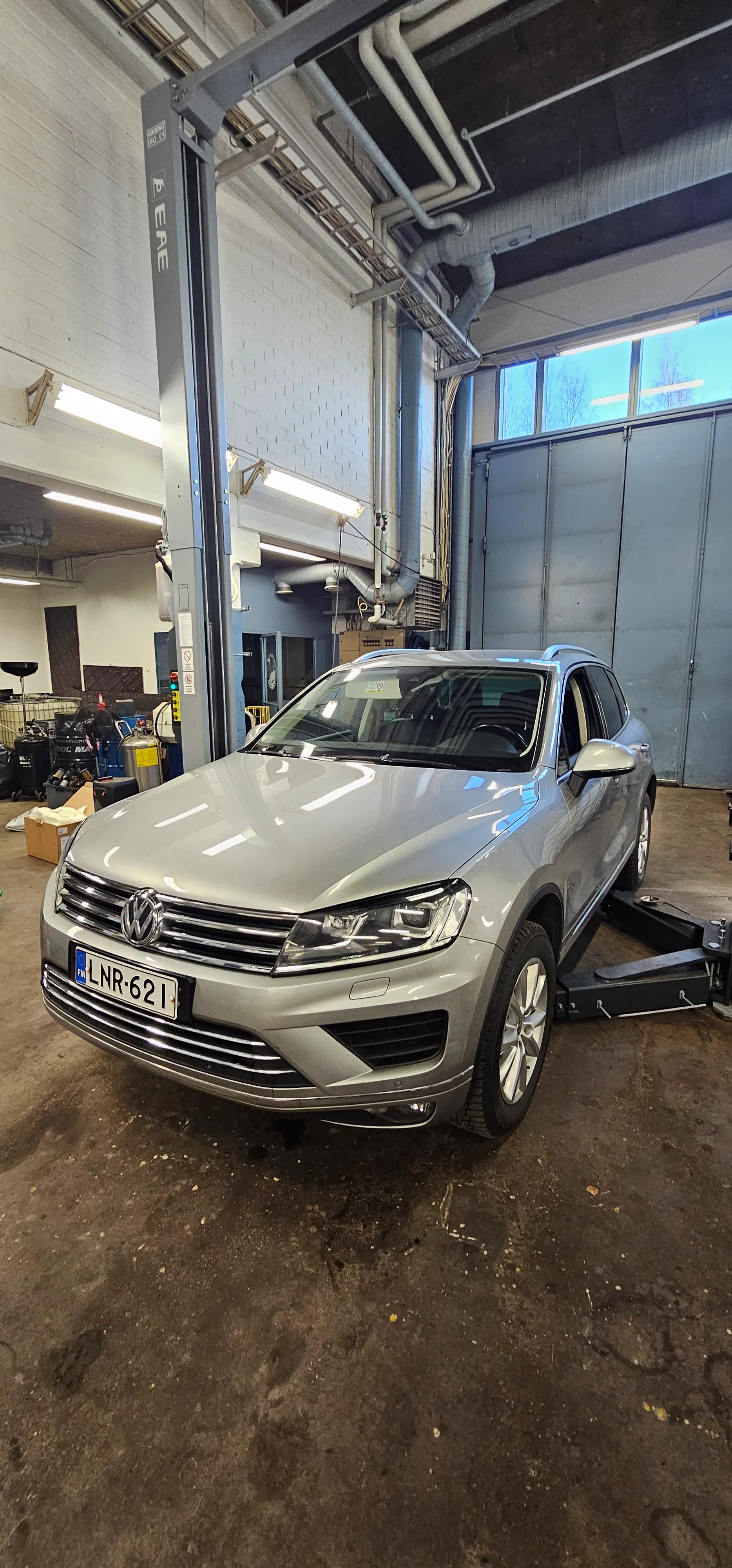 NOx-anturin uusinta Volkswagen Touareg 2014